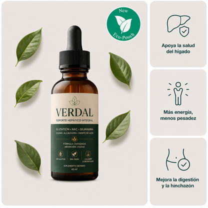 VERDAL® | Soporte Hepático Integral en Gotas