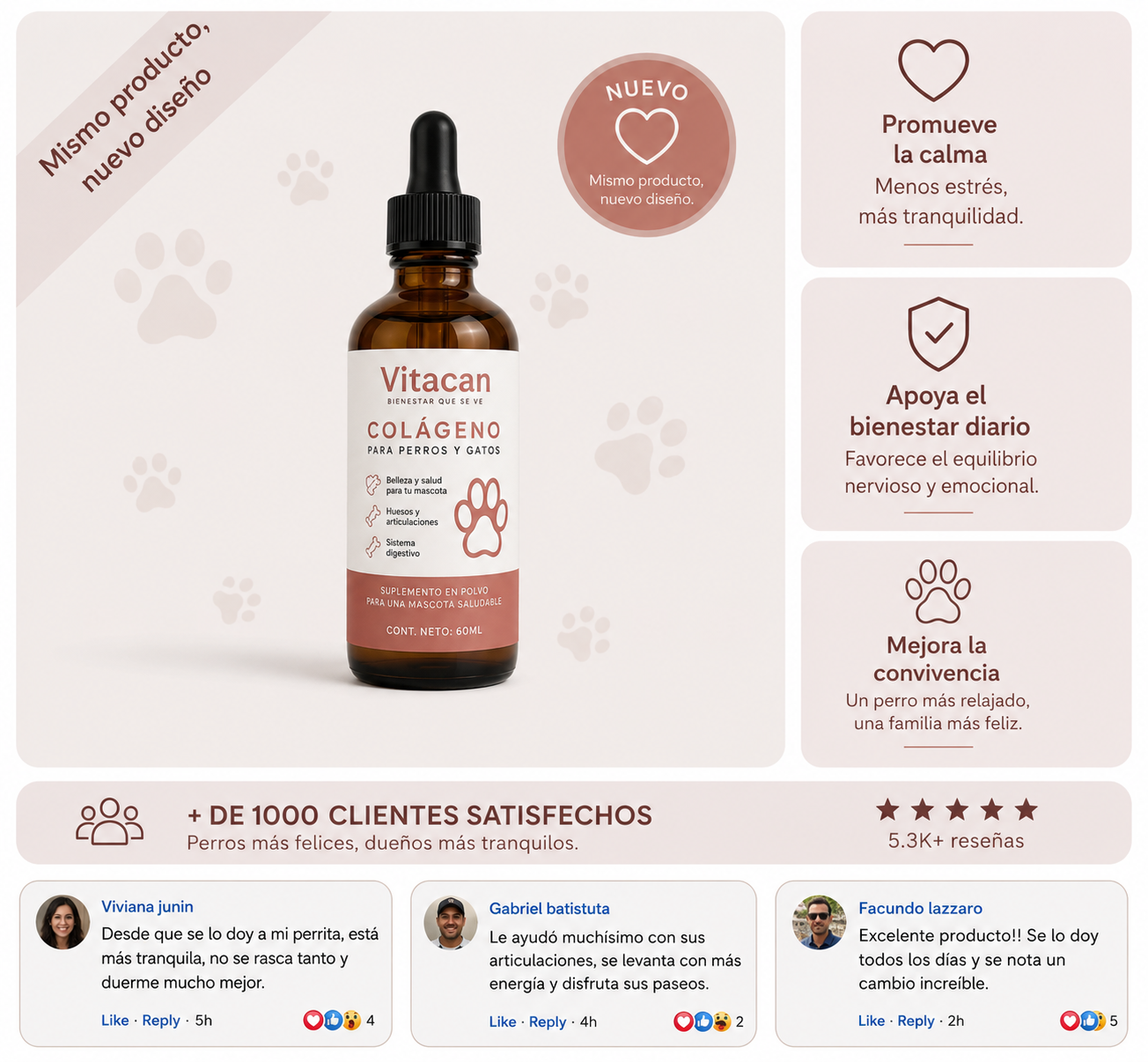 Colágeno Hidrolizado para Perros VitaCan
