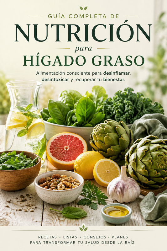 Guía de alimentación hígado saturado
